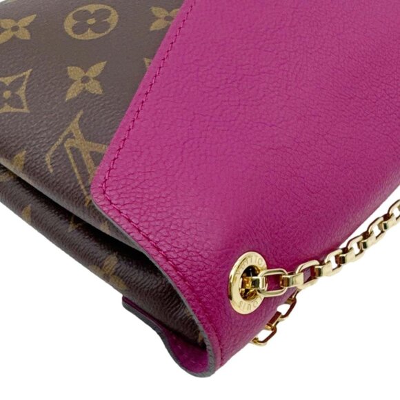 Louis Vuitton  Pallas Chain Monogram Canvas Crossbody Bag Aurore - Picture 6 of 13